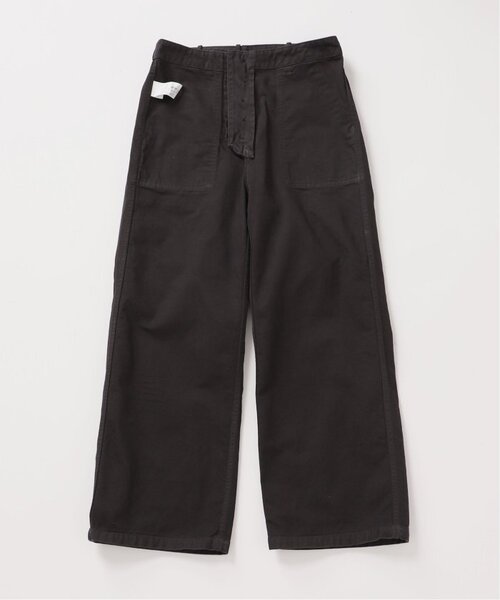 FRAMeWORK バックサテンベイカーパンツ　ブラック　36size ≪追加≫バックサテンベイカーパンツ（カーゴパンツ