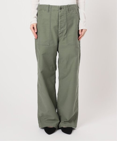 ⭐️新品 【FRAMeWORKムラバックサテンベイカーパンツ】カーキ36 ◆半額‼︎ FRAMeWORK（フレームワーク）の「ムラバックサテンベイカー