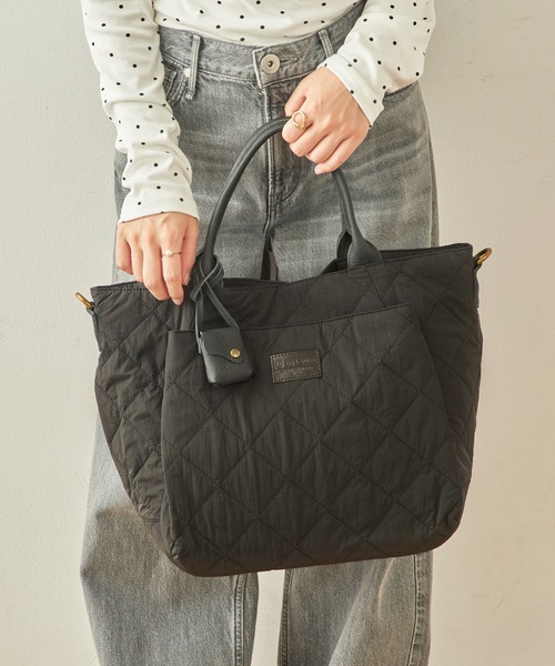 toleur】ナイロンキルティング2WAYトート 11990（トートバッグ