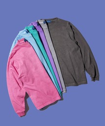 TOWNCRAFT | TOWNCRAFT / タウンクラフト VINTAGE DYE 9OZ LS TEE ヴィンテージ加工 ピグメント ヘビーウェイト 長袖Tシャツ(Tシャツ/カットソー)