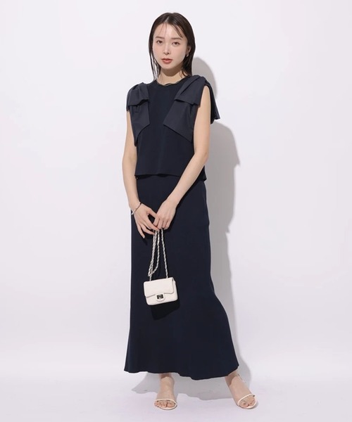 Mystrada（マイストラーダ）の「肩リボンニット（ニット/セーター