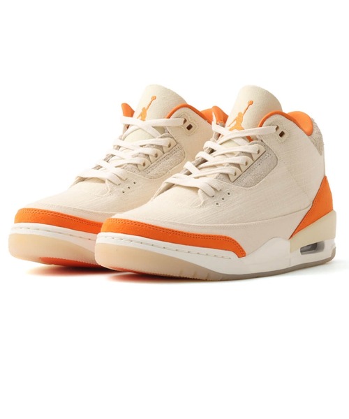 JORDAN BRAND(ジョーダンブランド)の「JORDAN BRAND WMNS AIR JORDAN 3 RETRO T / ジョーダン ブランド ウィメンズ エア ジョーダン 3 レトロ T / NIKE【SP】(スニーカー・レディース・ベージュ・28.0cm/27.5cm/27.0cm/26.5cm/26.0cm/30.0cm/29.0cm/28.5cm)」の1枚目の写真