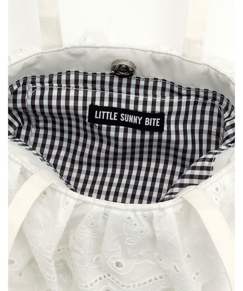 Little sunny bite（リトルサニーバイト）の「【8】【it】【little sunny bite】bear lace bag（ショルダーバッグ・レディース・ピンク/ホワイト/ブラック・FREE）」の22枚目の写真