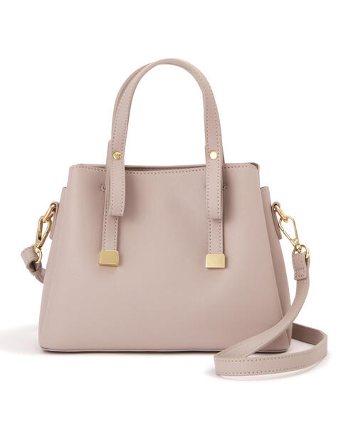 EDIT COLOGNE（エディットコロン）の「リボントートミニバッグ（ショルダーバッグ・レディース・ベージュ/グレー/ライトグリーン・ﾌﾘ-）」の13枚目の写真