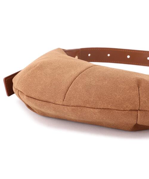 FREE'S MART（フリーズマート）の「ハーフムーンバッグ（ハンドバッグ・レディース・ブラウン/ブラック・ﾌﾘ-）」の9枚目の写真