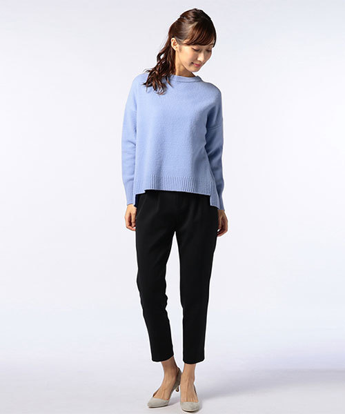 NOLLEY’S(ノーリーズ)の「2way ストレッチパンツ(その他パンツ・レディース・キャメル/ブラック/ネイビー/ダークグレー・38/34/36)」の5枚目の写真