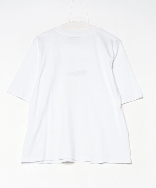sabstreet my standard(サブストリートマイスタンダード)の「KAFFE プリントアソートTシャツ(Tシャツ/カットソー・レディース・ホワイト・38)」の6枚目の写真