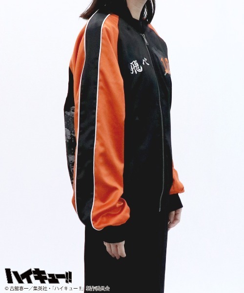 RUGGEDWORKS(ラゲッドワークス)の「【ハイキュー!!】 日向翔陽 スカジャン(スカジャン・メンズ・ブラック・LL/L/M)」の19枚目の写真