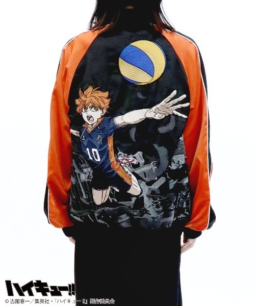 RUGGEDWORKS(ラゲッドワークス)の「【ハイキュー!!】 日向翔陽 スカジャン(スカジャン・メンズ・ブラック・LL/L/M)」の20枚目の写真