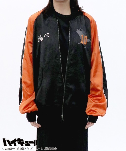 RUGGEDWORKS(ラゲッドワークス)の「【ハイキュー!!】 日向翔陽 スカジャン(スカジャン・メンズ・ブラック・LL/L/M)」の21枚目の写真