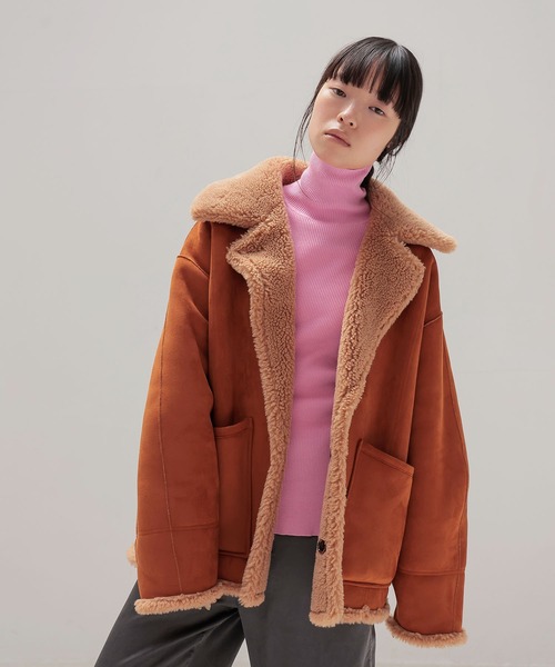DRESSLAVE（ドレスレイブ）の「cutout rib turtleneck pull(カットアウトリブタートルネックプルオーバー)（ニット/セーター・レディース・チャコールグレー/ブルー/ピンク・38）」の10枚目の写真
