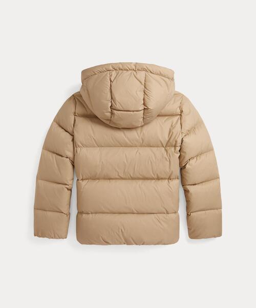 POLO RALPH LAUREN CHILDRENSWEAR（ポロ ラルフ ローレン チルドレンズウェア）の「ダウン フーデッド ジャケット（ダウンジャケット/コート・キッズ・ブラウン系3・S/M/L/XL）」の7枚目の写真