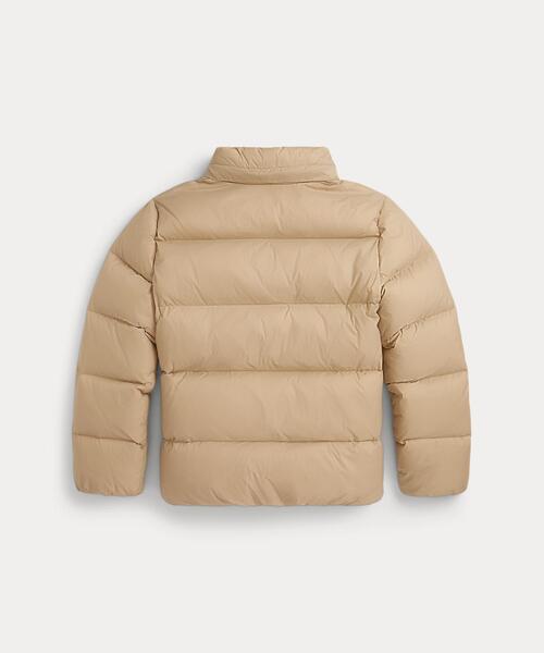 POLO RALPH LAUREN CHILDRENSWEAR（ポロ ラルフ ローレン チルドレンズウェア）の「ダウン フーデッド ジャケット（ダウンジャケット/コート・キッズ・ブラウン系3・S/M/L/XL）」の5枚目の写真