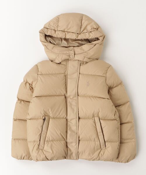 POLO RALPH LAUREN CHILDRENSWEAR（ポロ ラルフ ローレン チルドレンズウェア）の「ダウン フーデッド ジャケット（ダウンジャケット/コート・キッズ・ブラウン系3・S/M/L/XL）」の4枚目の写真