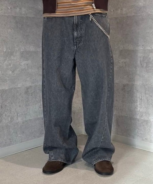 NEEDBY heritage（ニードバイヘリテージ）の「【別注】NEEDBY heritage / jonathan（デニムパンツ・メンズ・ブラック系その他4/インディゴブルー・S/M/L/XL）」の17枚目の写真