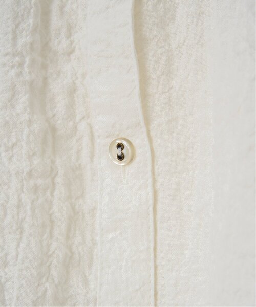 LBC(エルビーシー)の「オーガニックコットン襟フリルブラウス(シャツ/ブラウス・レディース・ホワイト/ネイビー/パープル/ベージュ/その他31・M/L)」の20枚目の写真