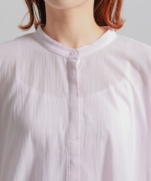 studio CLIP（スタディオクリップ）の「コットンボイルチュニックワンピース（チュニック・レディース・ブラック/ライトグレー/ピンク・FREE）」の12枚目の写真