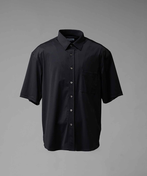 MAISON SPECIAL(メゾンスペシャル)の「《UNISEX》High Tension Prime-Over Short Sleeve Shirt/ハイテンションプライムオーバーショートスリーブシャツ【MAISON SPECIAL/メゾンスペシャル】(シャツ/ブラウス・メンズ・ブラック/グレイッシュベージュ/チャコールグレー/ブラウン・0/2/1)」の16枚目の写真