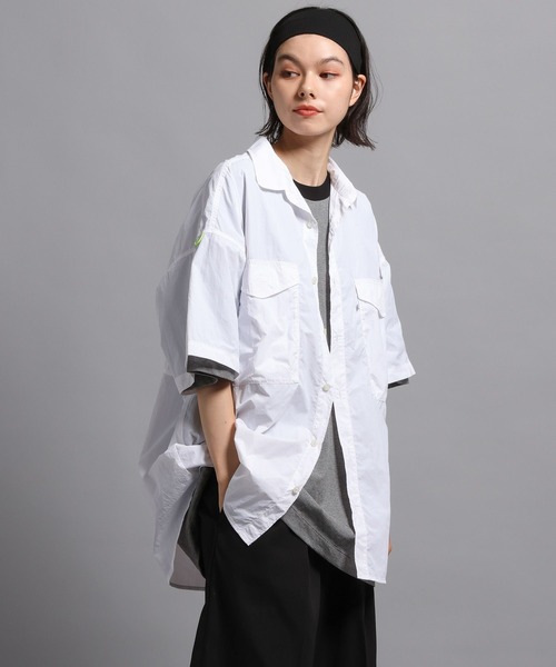 GEORGE'S（ジョージズ）の「フィッシングシャツ（シャツ/ブラウス・メンズ・ホワイト/ネイビー・MEDIUM/LARGE）」の14枚目の写真