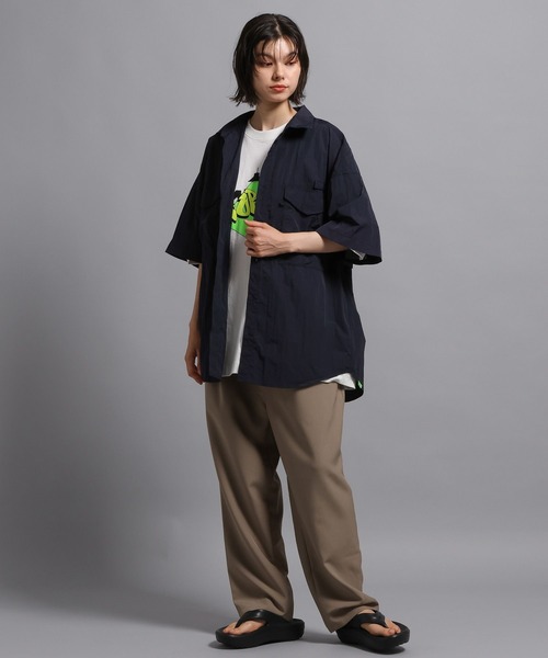 GEORGE'S（ジョージズ）の「フィッシングシャツ（シャツ/ブラウス・メンズ・ホワイト/ネイビー・MEDIUM/LARGE）」の15枚目の写真