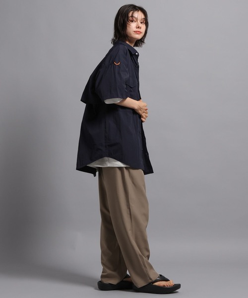 GEORGE'S（ジョージズ）の「フィッシングシャツ（シャツ/ブラウス・メンズ・ホワイト/ネイビー・MEDIUM/LARGE）」の18枚目の写真