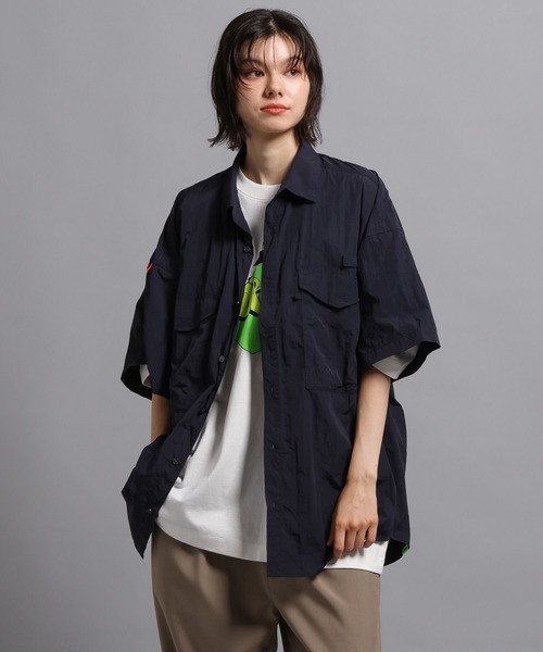 GEORGE'S（ジョージズ）の「フィッシングシャツ（シャツ/ブラウス・メンズ・ホワイト/ネイビー・MEDIUM/LARGE）」の20枚目の写真