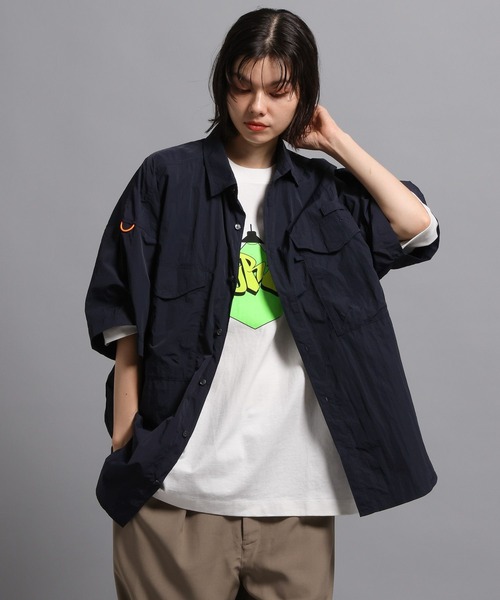 GEORGE'S（ジョージズ）の「フィッシングシャツ（シャツ/ブラウス・メンズ・ホワイト/ネイビー・MEDIUM/LARGE）」の21枚目の写真