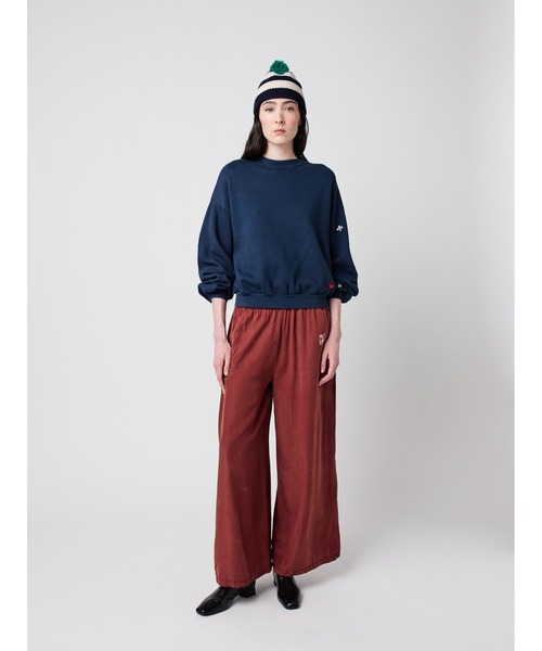 BOBO CHOSES（ボボショーズ）の「Pink flared long pants（その他パンツ・レディース・バーガンディー・L/M/S/XL/XS）」の3枚目の写真