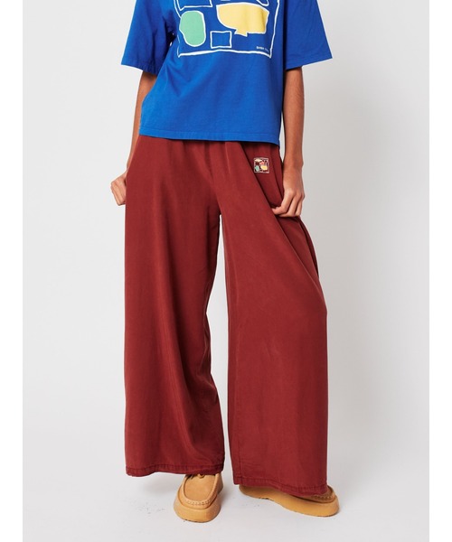 BOBO CHOSES（ボボショーズ）の「Pink flared long pants（その他パンツ・レディース・バーガンディー・L/M/S/XL/XS）」の8枚目の写真
