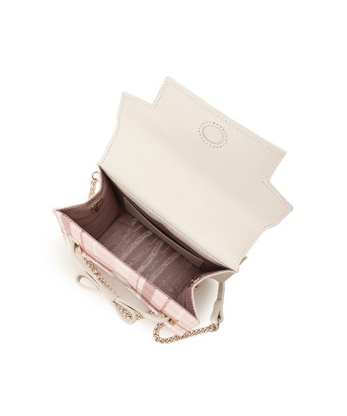 Samantha Thavasa(サマンサタバサ)の「チェック柄エムシュシュⅢ ショルダーバッグ 小サイズ(ショルダーバッグ・レディース・オフホワイト/ブラック/グレイッシュベージュ・FREE)」の12枚目の写真