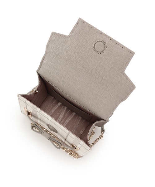 Samantha Thavasa(サマンサタバサ)の「チェック柄エムシュシュⅢ ショルダーバッグ 小サイズ(ショルダーバッグ・レディース・オフホワイト/ブラック/グレイッシュベージュ・FREE)」の19枚目の写真