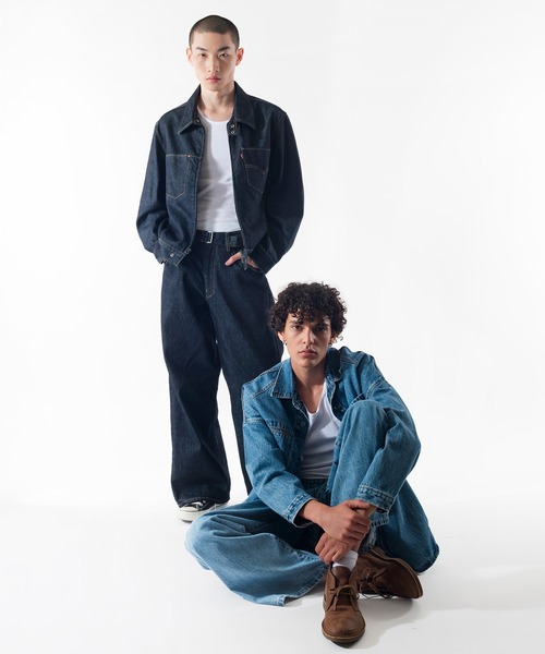 Levi's（リーバイス）の「Levi's/リーバイス TWISTED BAGGY ジーンズ（デニムパンツ・メンズ・ダークインディゴブルー/インディゴブルー・28inch/30inch/32inch/34inch/36inch）」の3枚目の写真
