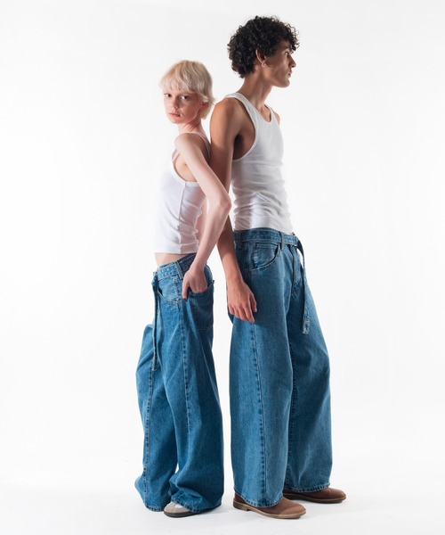 Levi's（リーバイス）の「Levi's/リーバイス TWISTED BAGGY ジーンズ（デニムパンツ・メンズ・ダークインディゴブルー/インディゴブルー・28inch/30inch/32inch/34inch/36inch）」の21枚目の写真