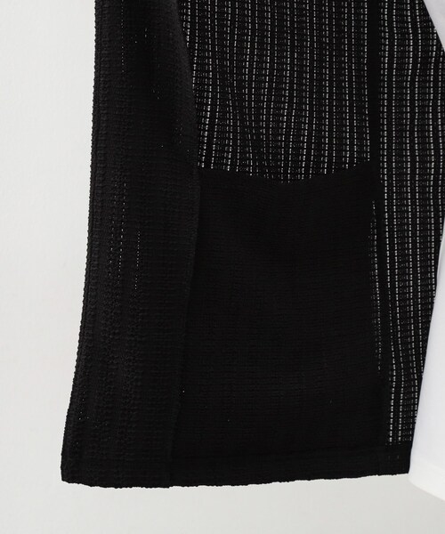 THE SHOP TK (ザ ショップ ティーケー )の「【セットでお買い得!!】長袖カーディガン+半袖Tシャツ 洗濯機OK/吸水速乾(Tシャツのみ)(カーディガン/ボレロ・メンズ・モスグリーン/ライトグレー/ブラック・03/02/04)」の13枚目の写真