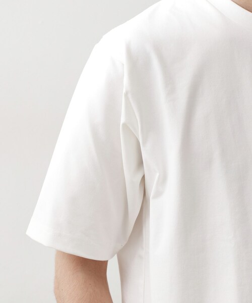 THE SHOP TK (ザ ショップ ティーケー )の「【セットでお買い得!!】長袖カーディガン+半袖Tシャツ 洗濯機OK/吸水速乾(Tシャツのみ)(カーディガン/ボレロ・メンズ・モスグリーン/ライトグレー/ブラック・03/02/04)」の8枚目の写真