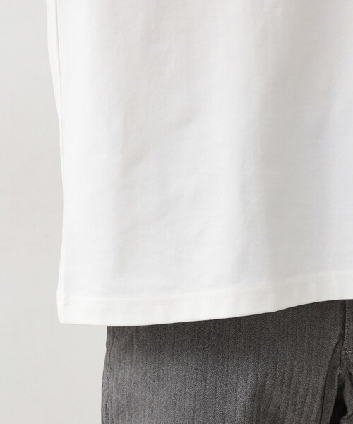 THE SHOP TK (ザ ショップ ティーケー )の「【セットでお買い得!!】長袖カーディガン+半袖Tシャツ 洗濯機OK/吸水速乾(Tシャツのみ)(カーディガン/ボレロ・メンズ・モスグリーン/ライトグレー/ブラック・03/02/04)」の7枚目の写真