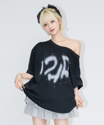 17HR | ワンショルロゴT(Tシャツ/カットソー)