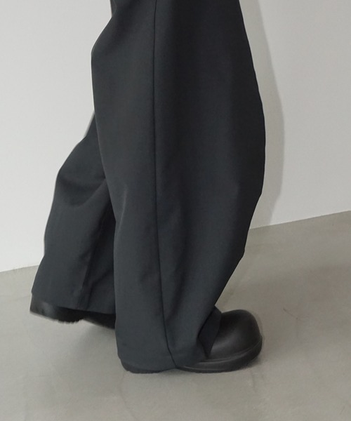 センターシーム 3Dカーブボリュームパンツ chw25a047-ファッション通販