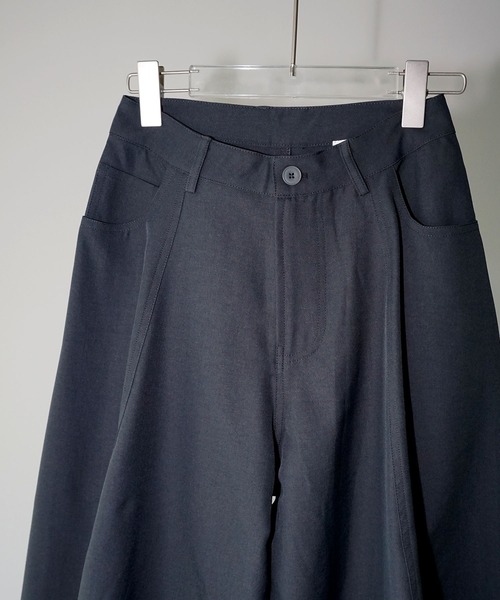 センターシーム 3Dカーブボリュームパンツ chw25a047-ファッション通販