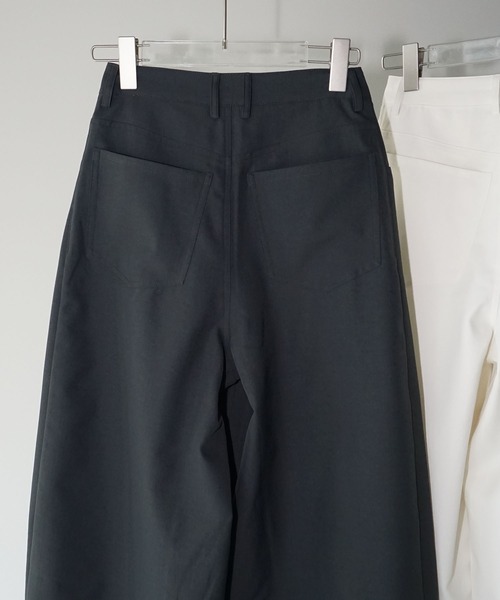 センターシーム 3Dカーブボリュームパンツ chw25a047-ファッション通販