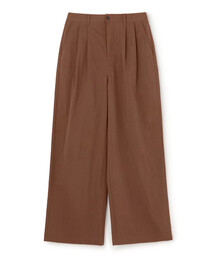 DANTON | MEN'S C/N TWILL DOUBLE PLEATED EASY PANTS(その他パンツ)