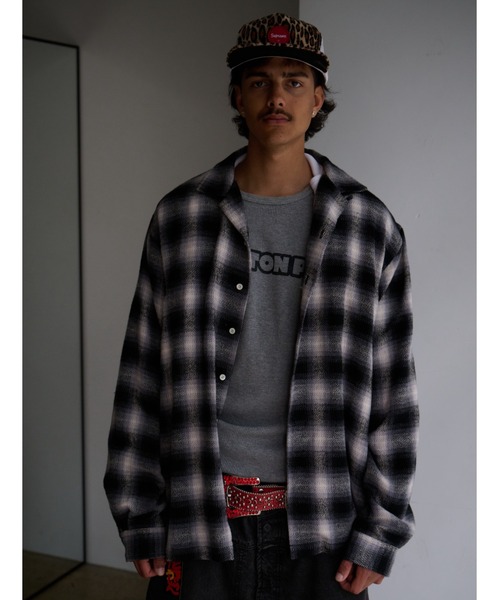 cotton pan（コットンパン）の「COTTON PAN VENIS ネルシャツ (VENIS)（シャツ/ブラウス・メンズ・ブルー/ブラック・2/3）」の16枚目の写真