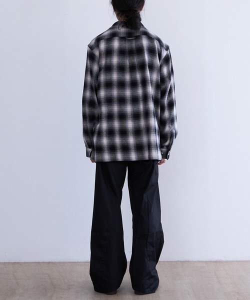 cotton pan（コットンパン）の「COTTON PAN VENIS ネルシャツ (VENIS)（シャツ/ブラウス・メンズ・ブルー/ブラック・2/3）」の7枚目の写真