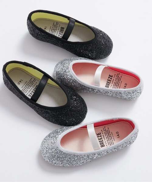 BREEZE（ブリーズ）の「キラキラパンプス（パンプス・キッズ・シルバー/ブラック・15 /14/16/17/19/18）」の16枚目の写真