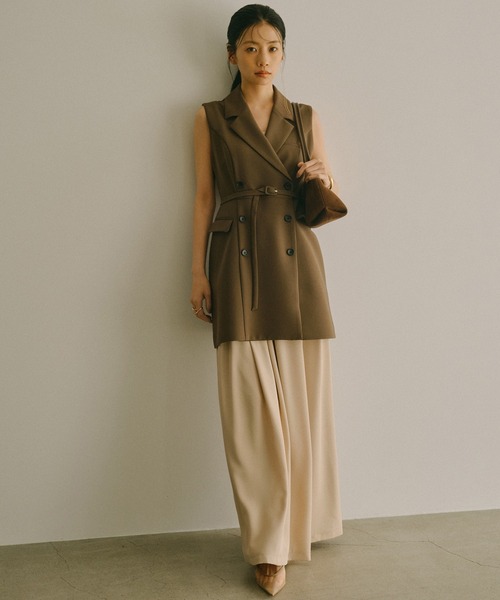 テーラードジレワンピース（ワンピース）｜anuans（アニュアンス）の