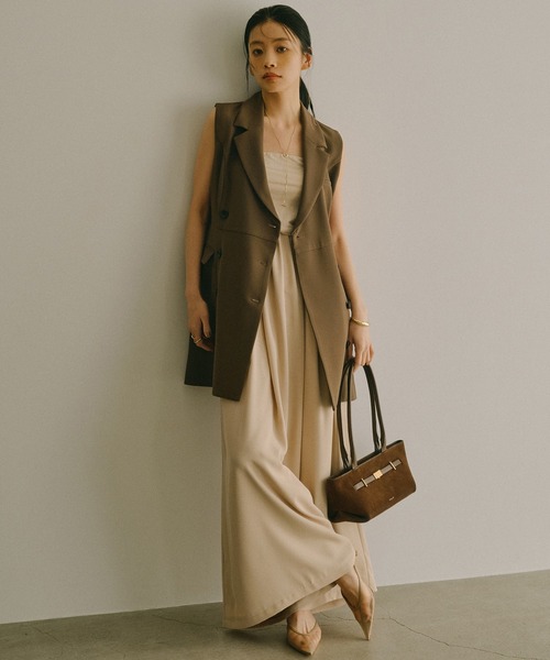 テーラードジレワンピース（ワンピース）｜anuans（アニュアンス）の