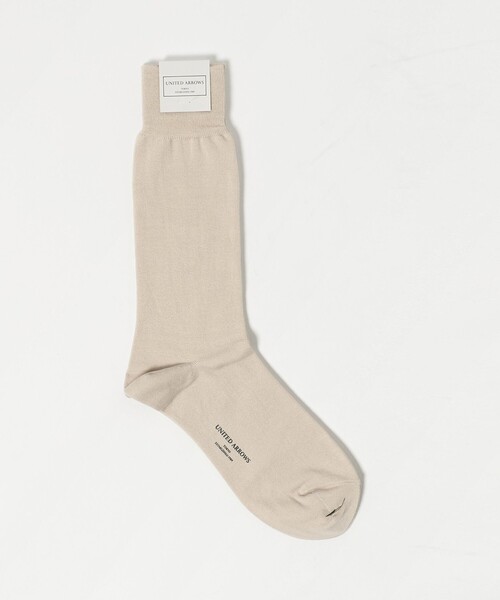 UNITED ARROWS（ユナイテッドアローズ）の「ソリッド ソックス（ソックス/靴下・メンズ・ベージュ/オリーブ/ダークグレー/ブラウン系・FREE）」の3枚目の写真