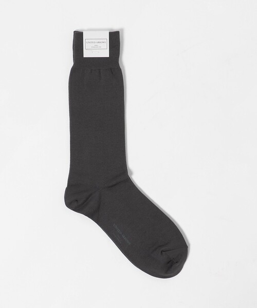 UNITED ARROWS（ユナイテッドアローズ）の「ソリッド ソックス（ソックス/靴下・メンズ・ベージュ/オリーブ/ダークグレー/ブラウン系・FREE）」の2枚目の写真