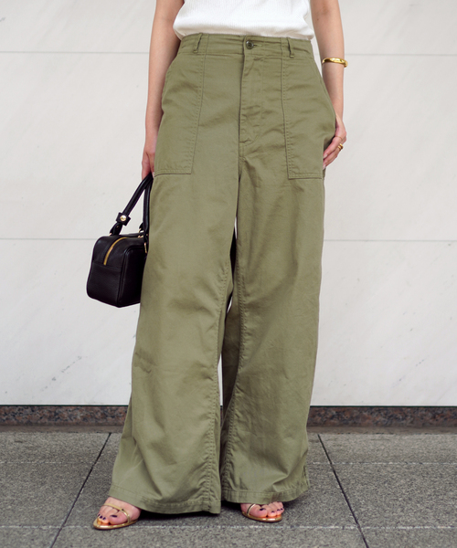 最終値下美品【ATTICKBYJOHNBULL】MILITARY パンツ　36 最終値下美品【ATTICKBYJOHNBULL】MILITARY パンツ 36 最終値下美品