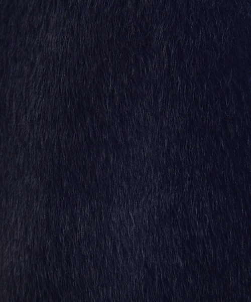 COLLAGE GALLARDAGALANTE（コラージュガリャルダガランテ）の「リバーシブルフェイクファーコート（その他アウター・レディース・ネイビー/ベージュ・FREE）」の19枚目の写真